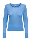 Maglia Only Vienna Azzurro girocollo 15363102 /Riviera ONLY 