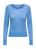 Maglia Only Vienna Azzurro girocollo 15363102 /Riviera ONLY 