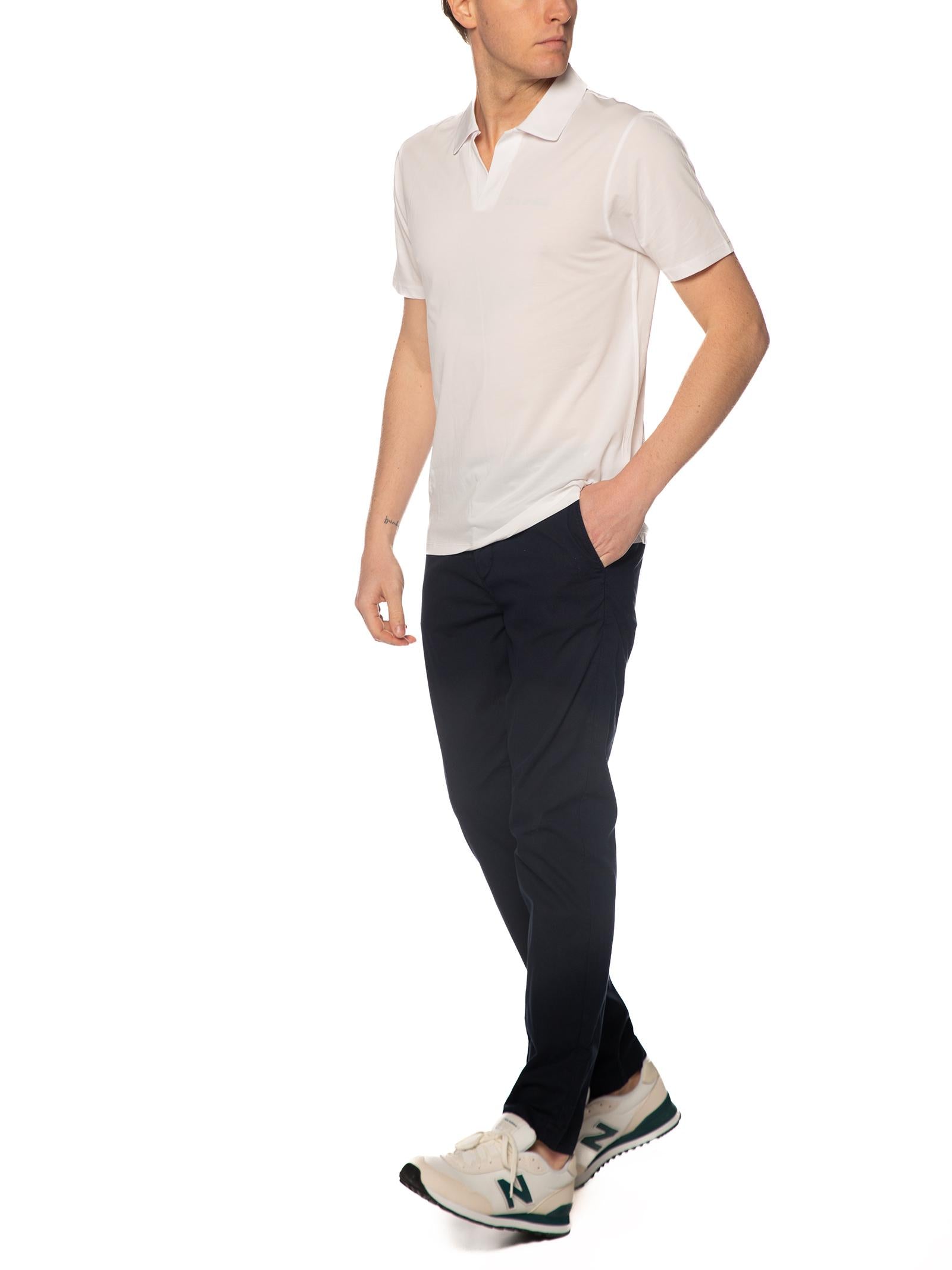 Polo Seinse Avorio collo aperto PE3269 BIANCO SEINSE 