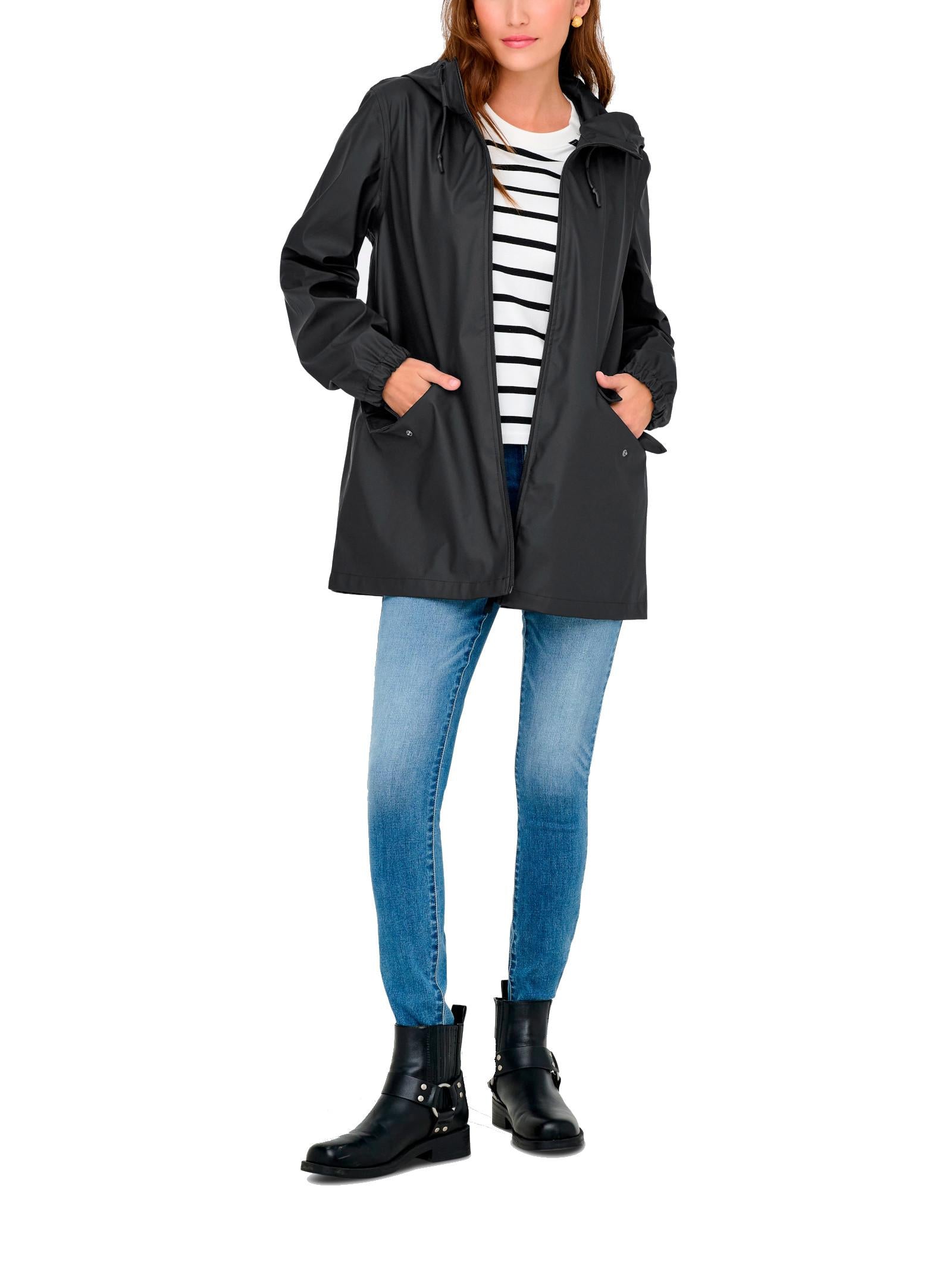 Giubbotto JDY Mulan Nero impermeabile 15353989 /Black JDY 