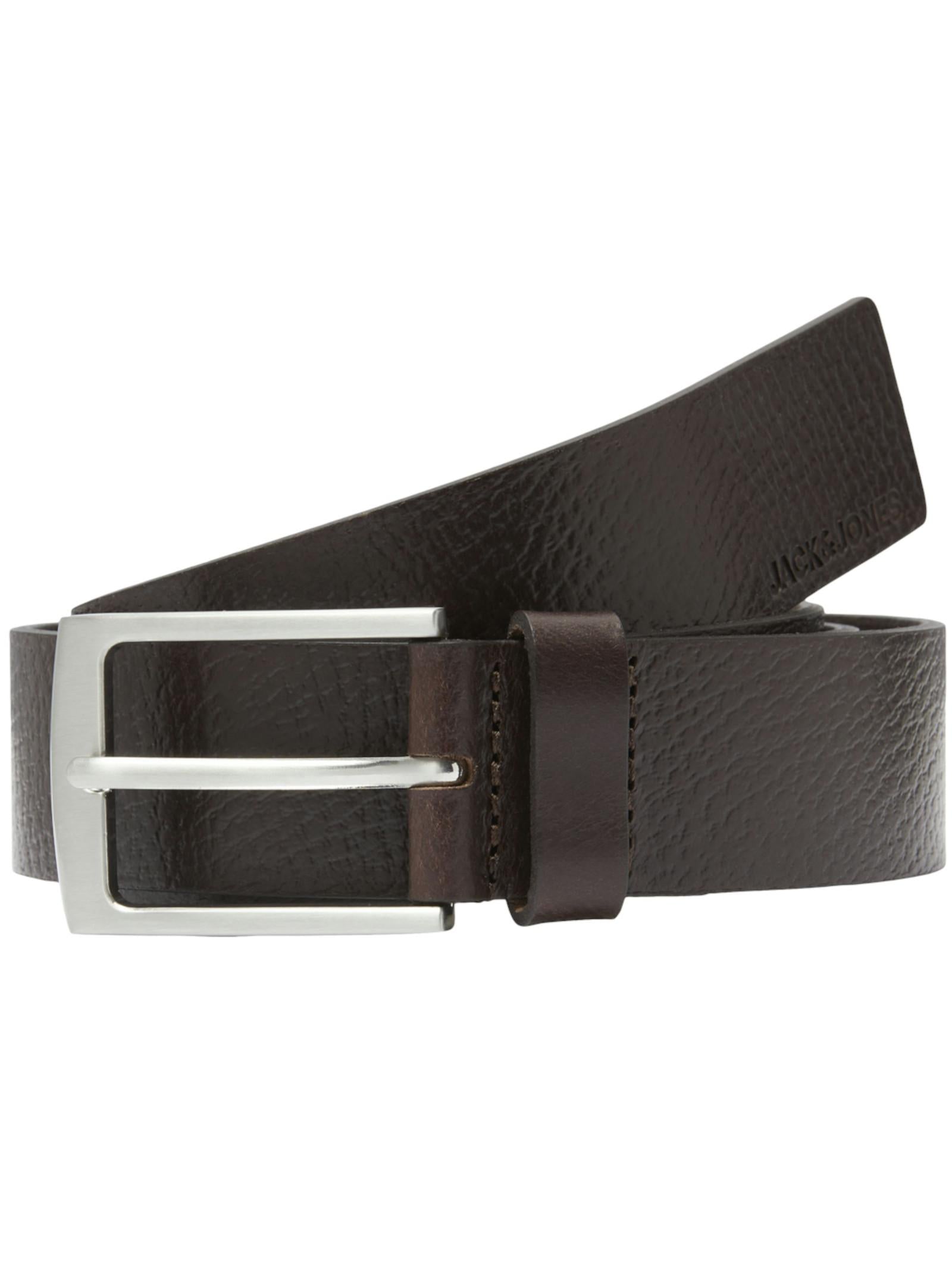 Cintura Jack & Jones Marrone Scuro in pelle 12242690 /Black Coffee JACK & JONES 
