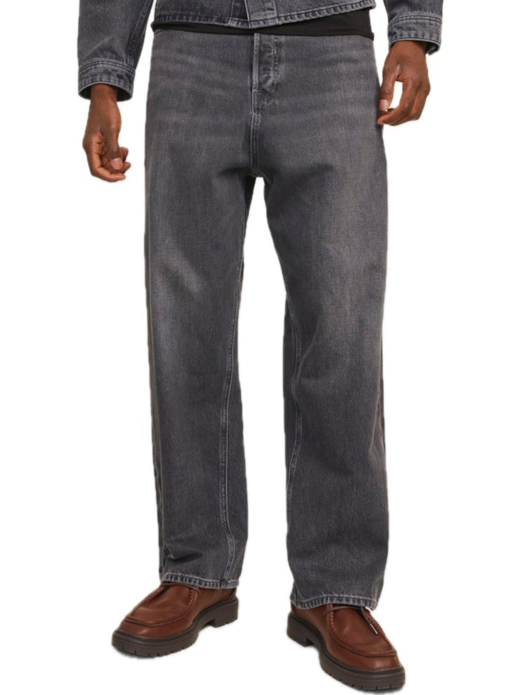 Jeans Jack & Jones Nero Ron baggy 12268012 /Black Denim JACK & JONES 
