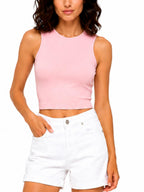 Top Only Lucky Rosa cropped 15352287 /Pink Dogwood JDY 