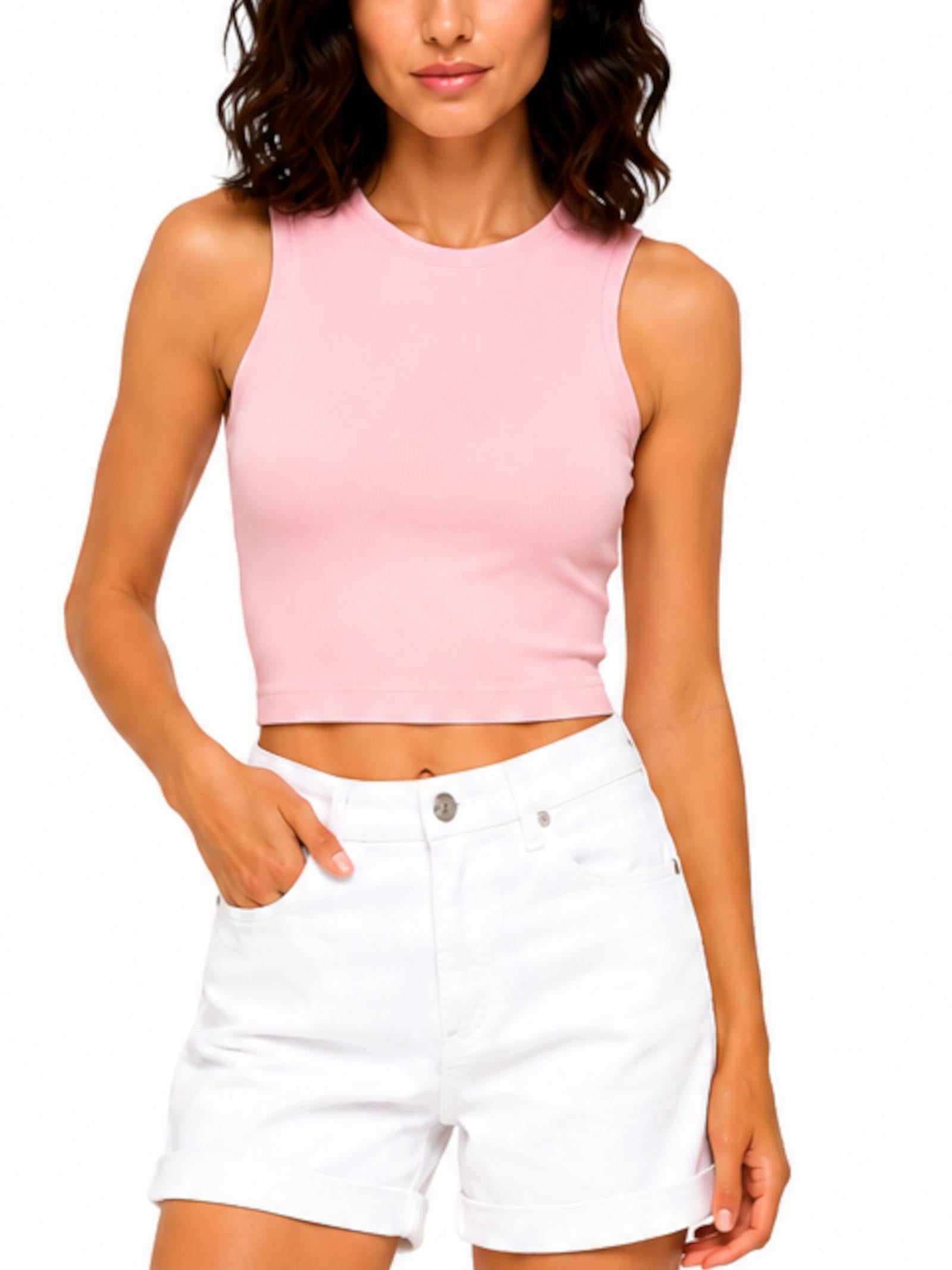 Top Only Lucky Rosa cropped 15352287 /Pink Dogwood JDY 