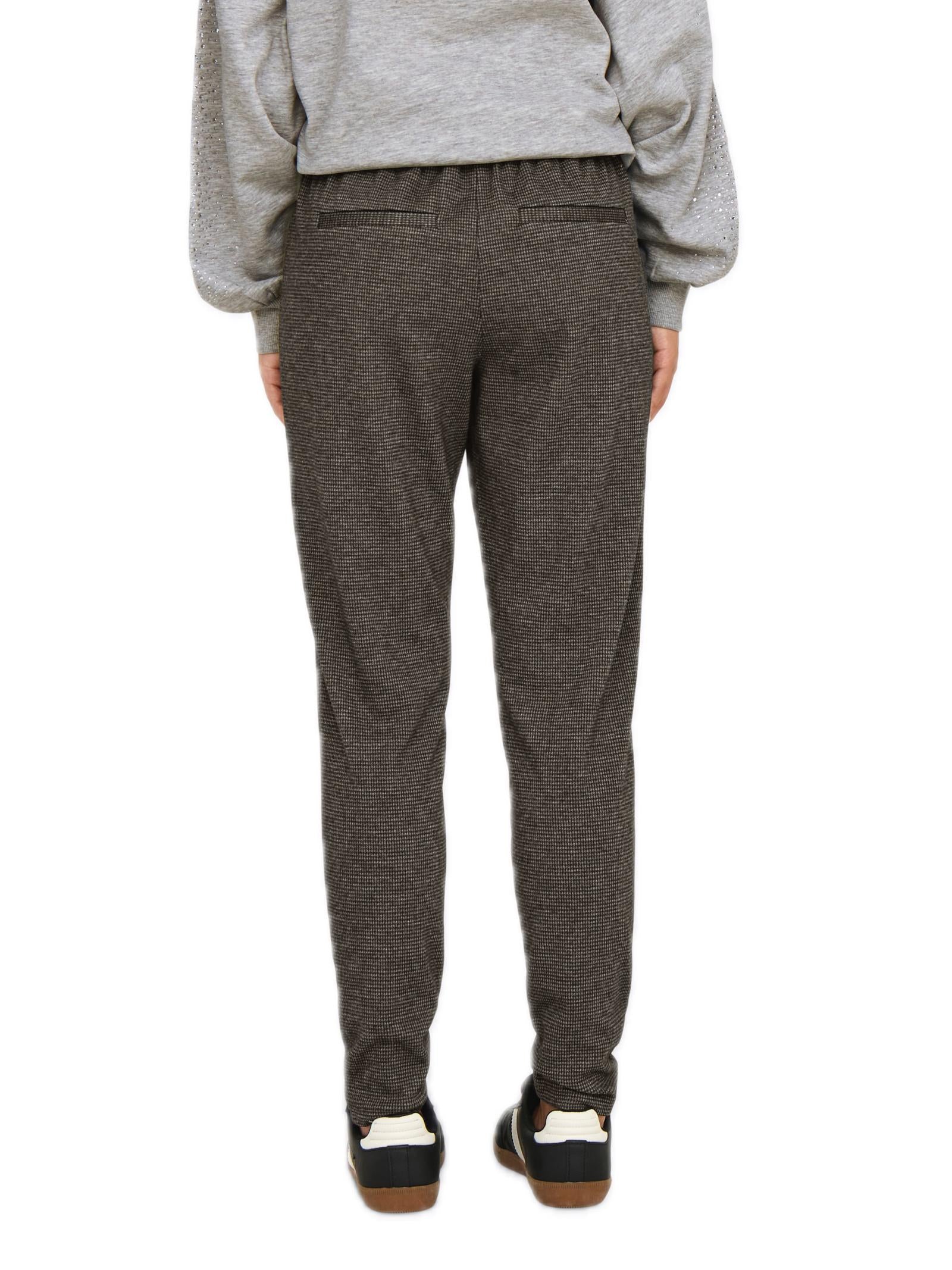 Pantalone Only Poptrash Marrone con coulisse 15329797 /Walnut ONLY 