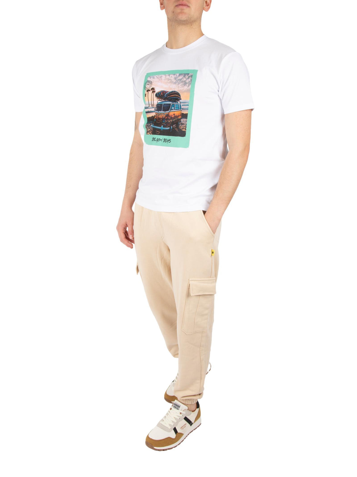 Pantalone Superculture Avorio cargo POSER AVORIO SUPERCULTURE 