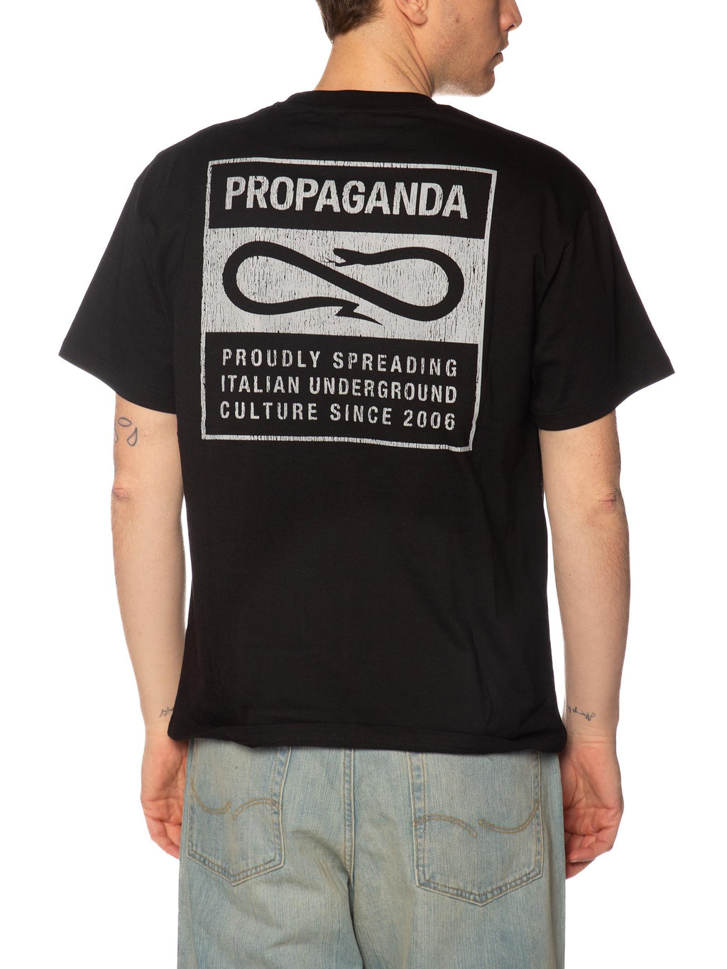 T-shirt Propaganda Nero Label TS640 NERO PROPAGANDA 