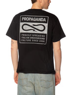 T-shirt Propaganda Nero Label TS640 NERO PROPAGANDA 