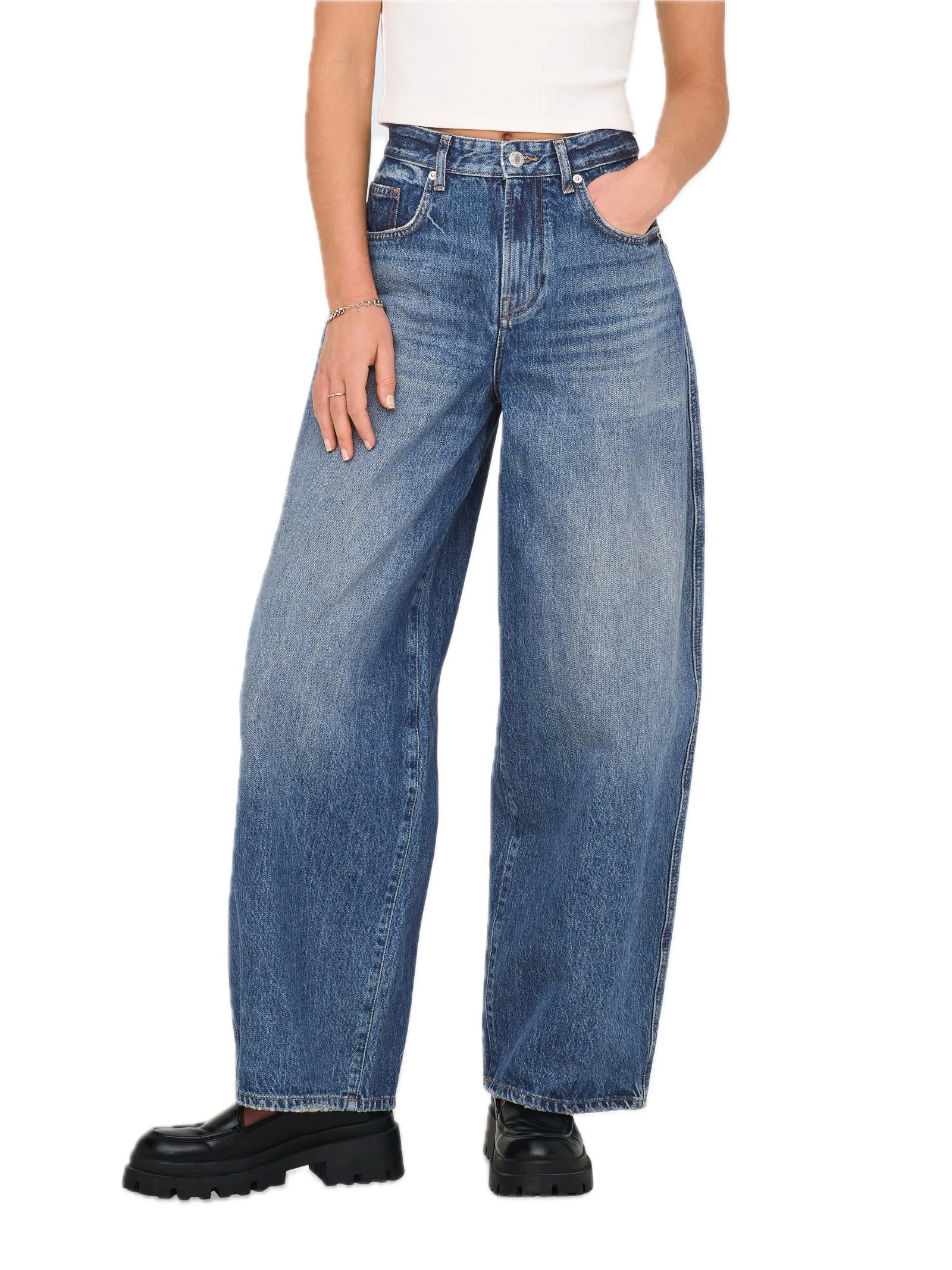 Jeans Only Taylor Dark Blue Barrel 15352198 /Dark Blue Denim ONLY 