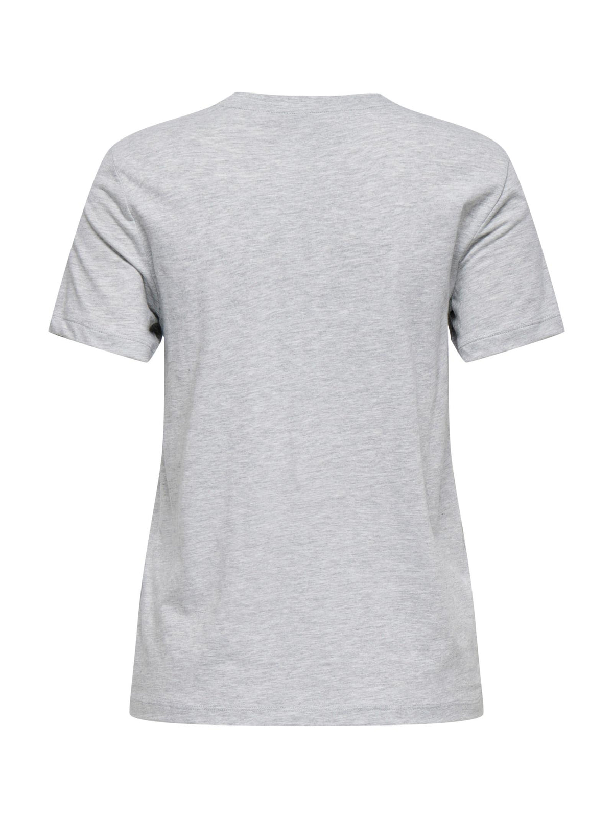 T-shirt Only Nita Grigio con stampa 15355690 /Light Grey Melange ONLY 