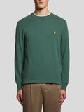 Maglia Lyle & Scott Verde girocollo KN2136V EVERGLADE LYLE & SCOTT 