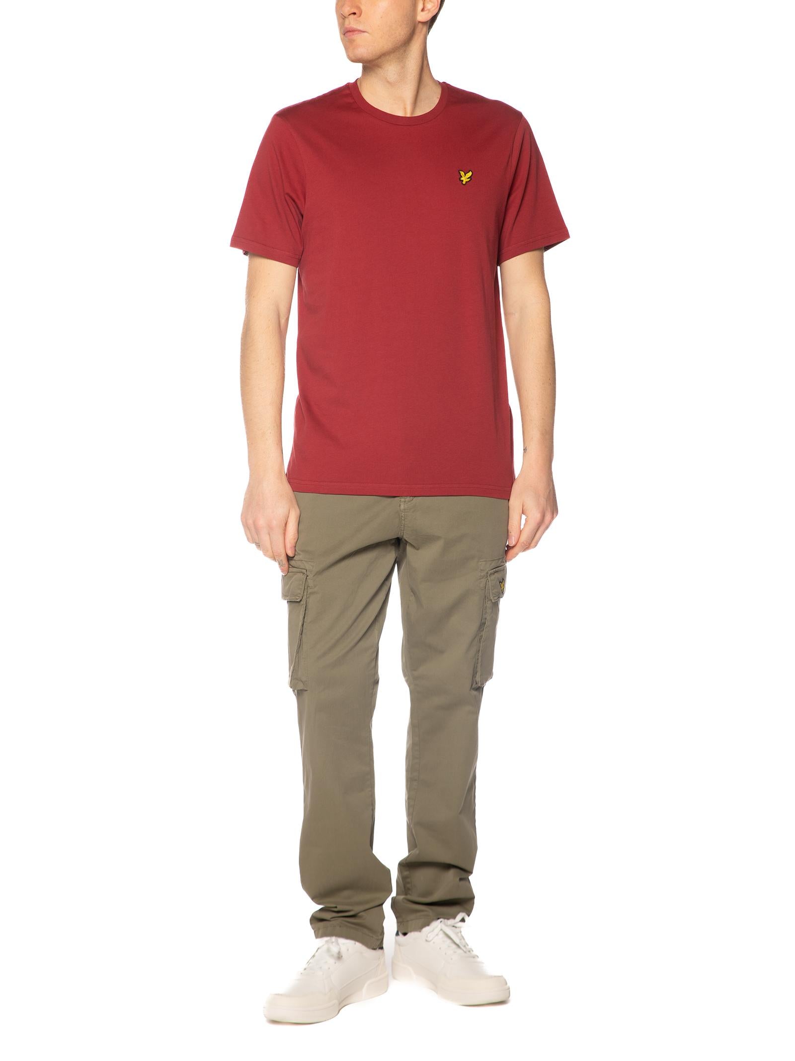 T-shirt Lyle & Scott Bordeaux Logo TS400VOG OXBLOOD RED LYLE & SCOTT 