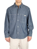 Camicia Calvin Klein Medium Blue Denim in Chambray J326558 1A4 CALVIN KLEIN JEANS 