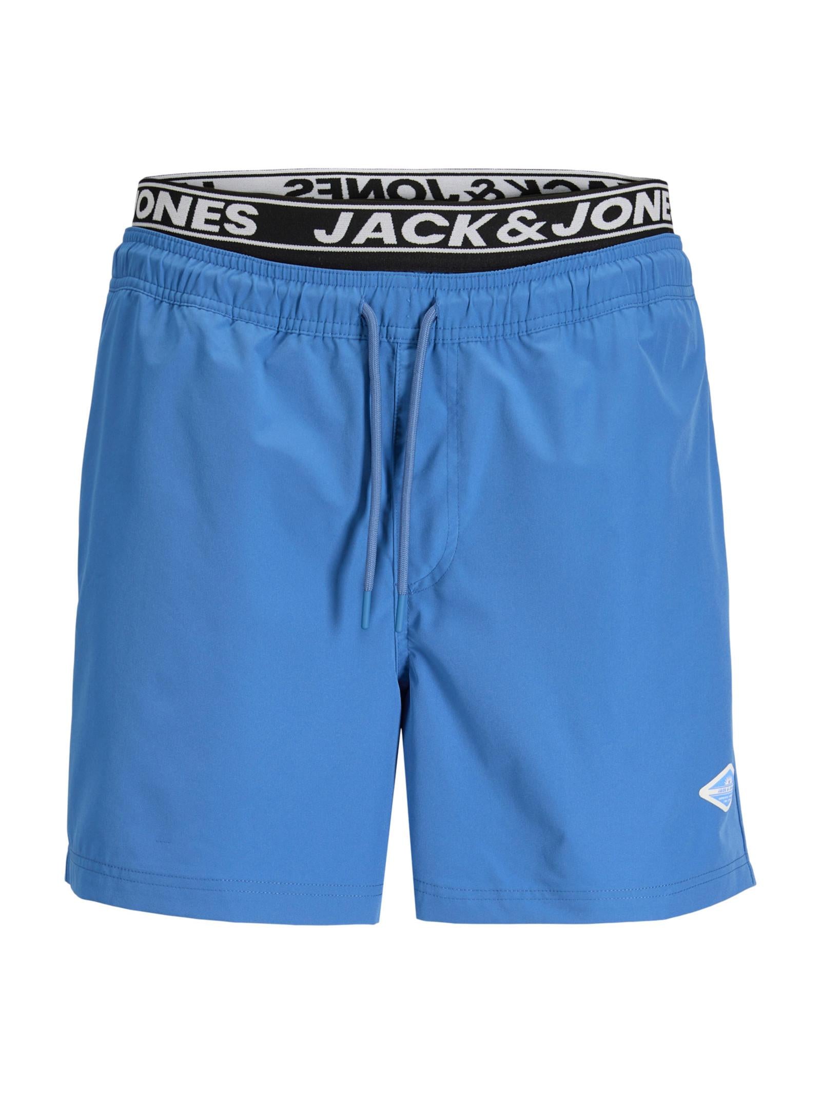 Costume Jack & Jones Maui Azzurro banda 12291404 /Delft JACK & JONES 