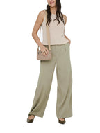 Pantaloni JDY River Sabbia gamba ampoia 15354011 /Weathered Teak JDY 