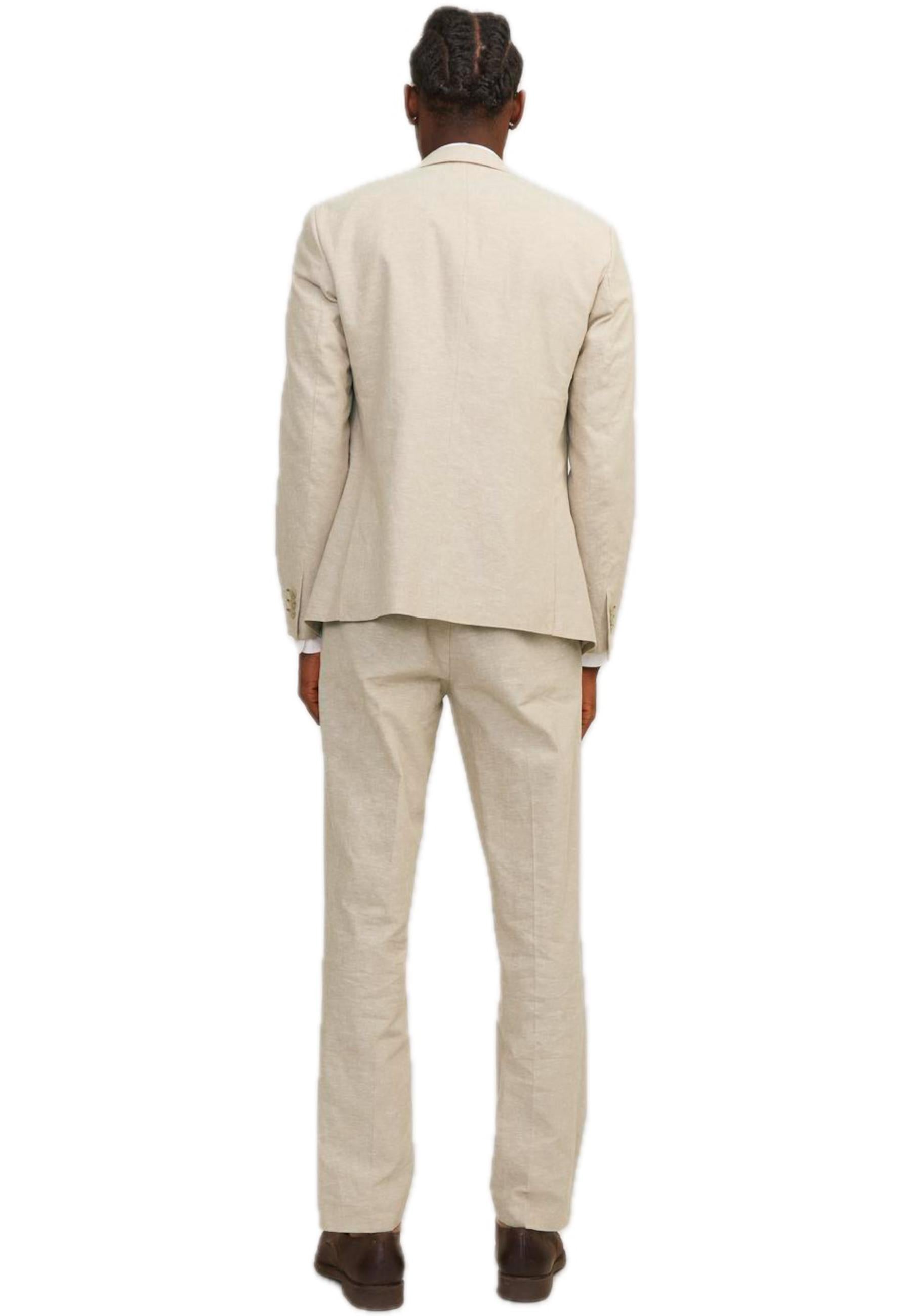 Giacca Jack & Jones Beige lino