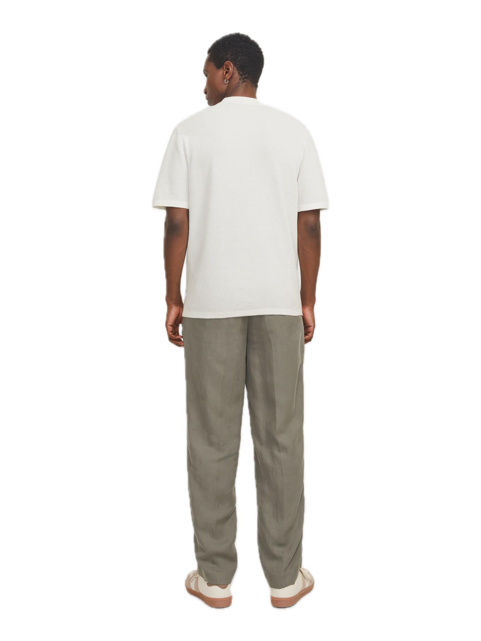 Polo Jack & Jones George Bianco a manica corta 12268281 /Cloud Dancer JACK & JONES 