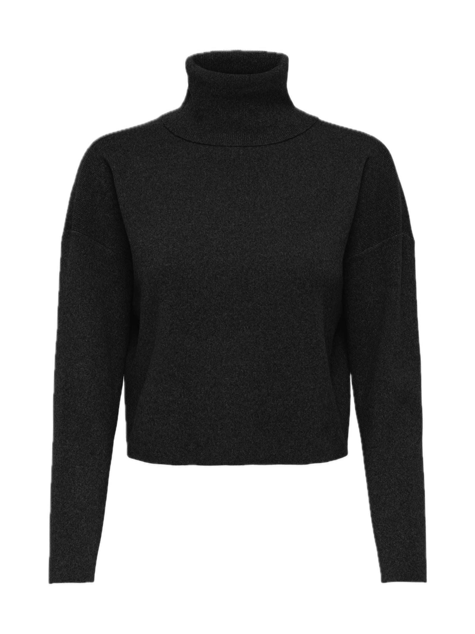 Maglia Only Ama Nero collo alto 15350404 /Black ONLY 