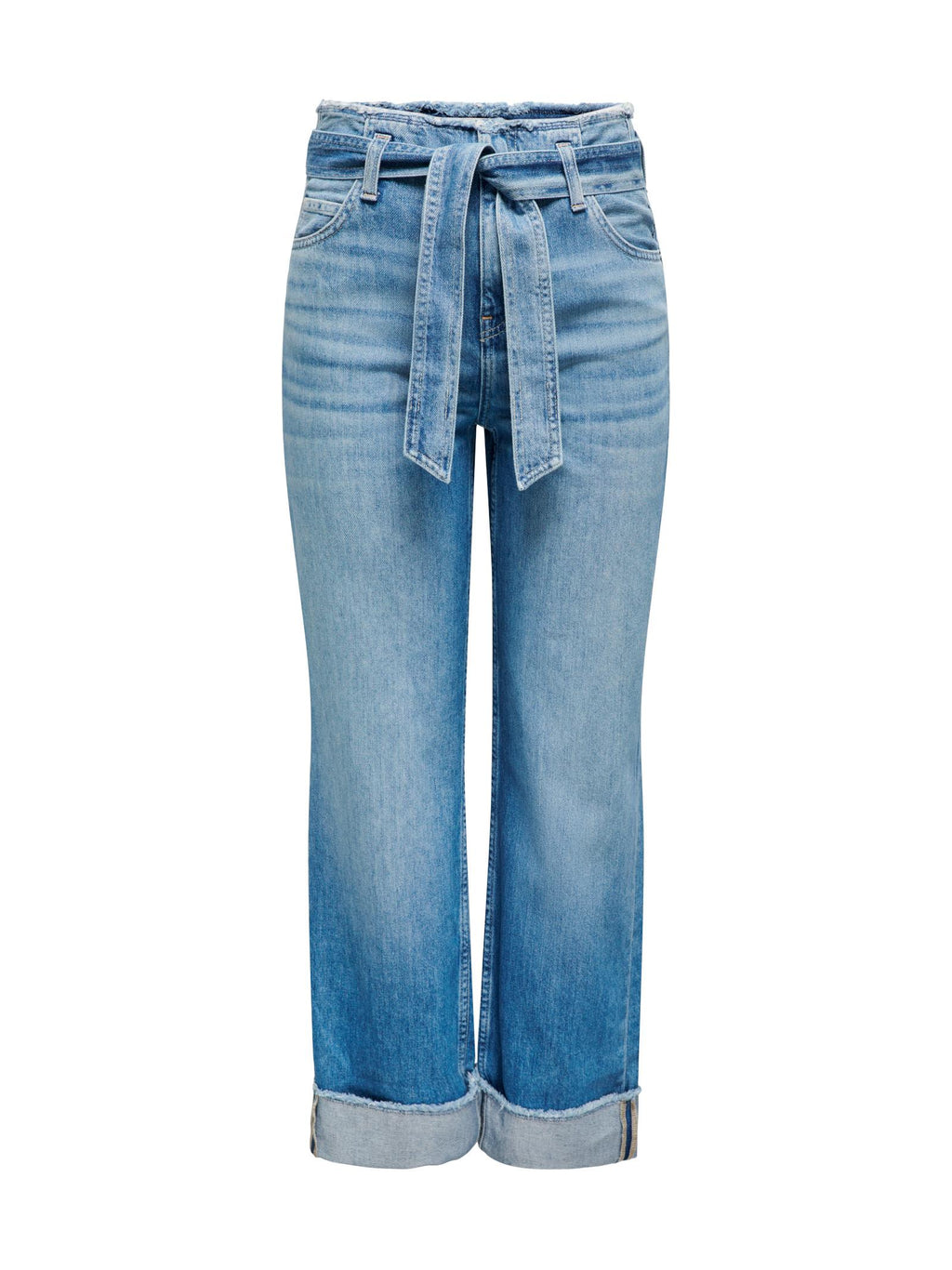 Jeans Only Maddie Medium Blue con risvolto e cinturino 15298093 /Medium Blue Denim ONLY 