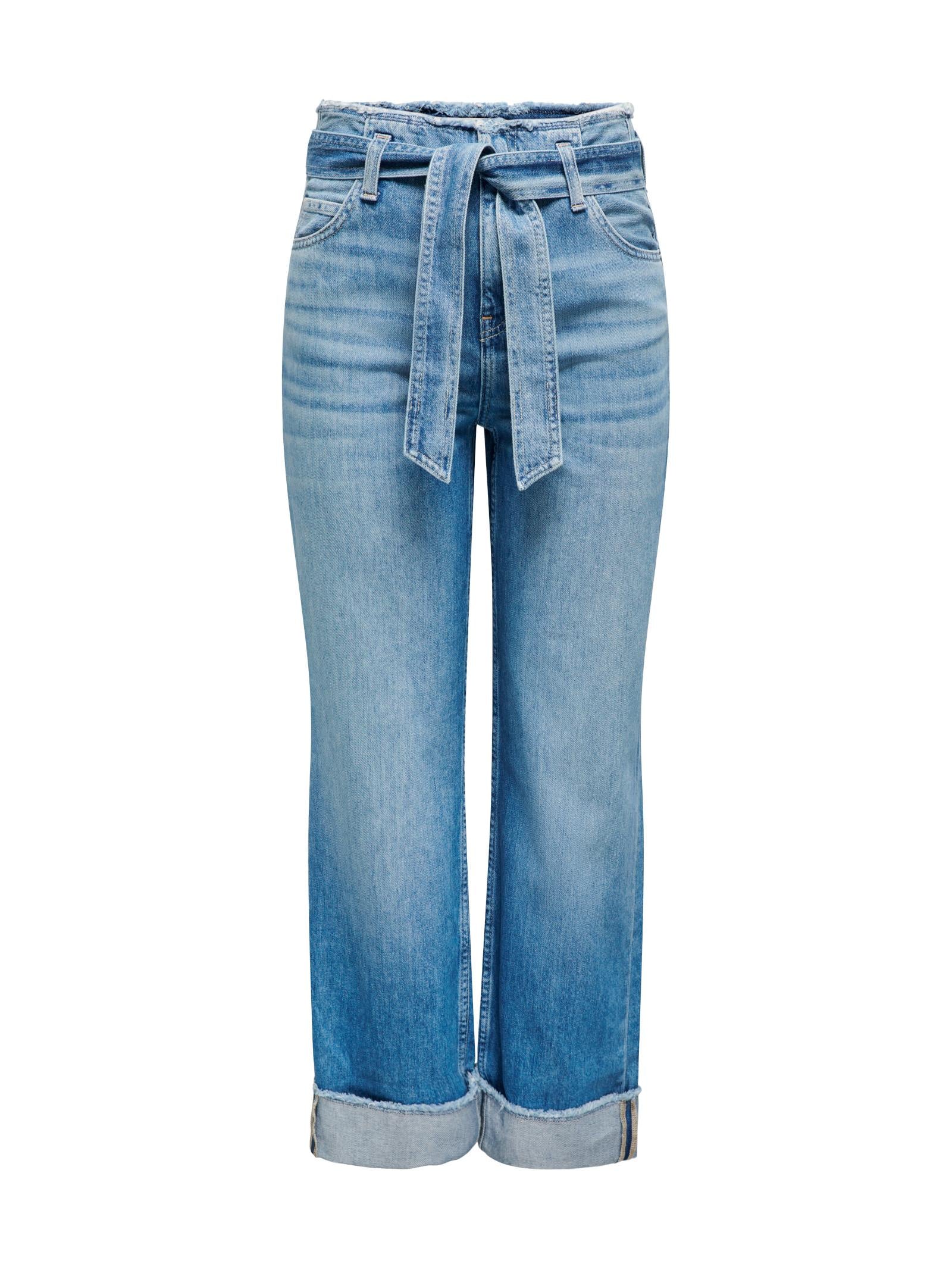 Jeans Only Maddie Medium Blue con risvolto e cinturino 15298093 /Medium Blue Denim ONLY 