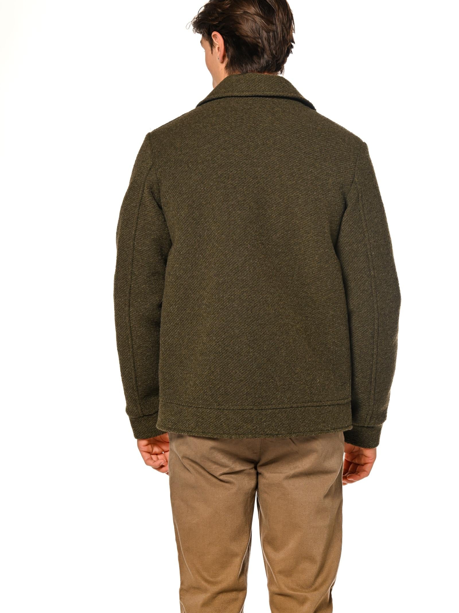 Cappotto Mentore Verde corto EDINHO LODEN MENTORE 