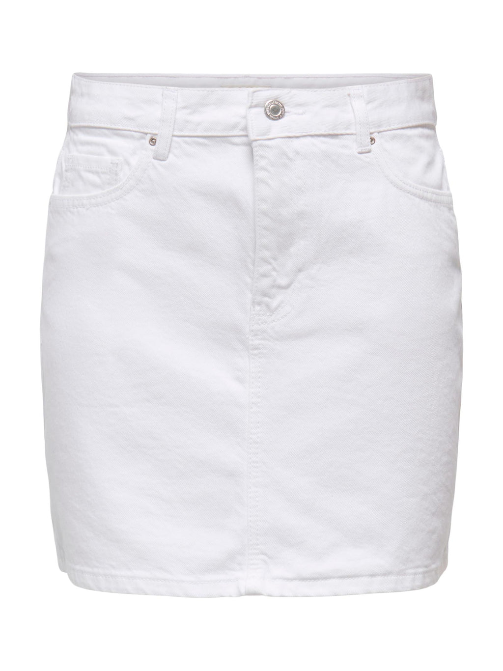 Gonna Only Bianco Stella corta 15339630 /White Denim ONLY 