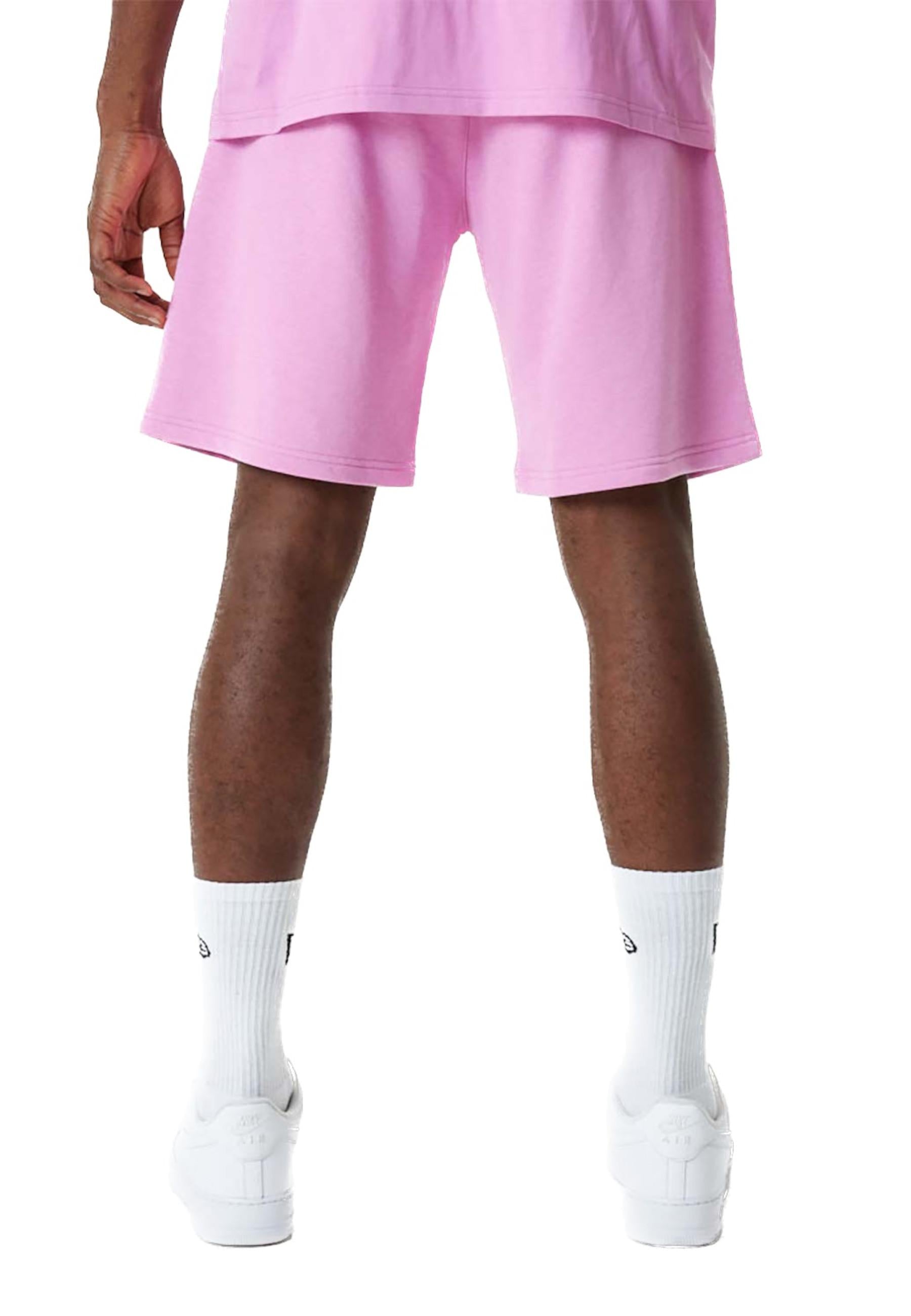 Bermuda New Era Rosa in felpa