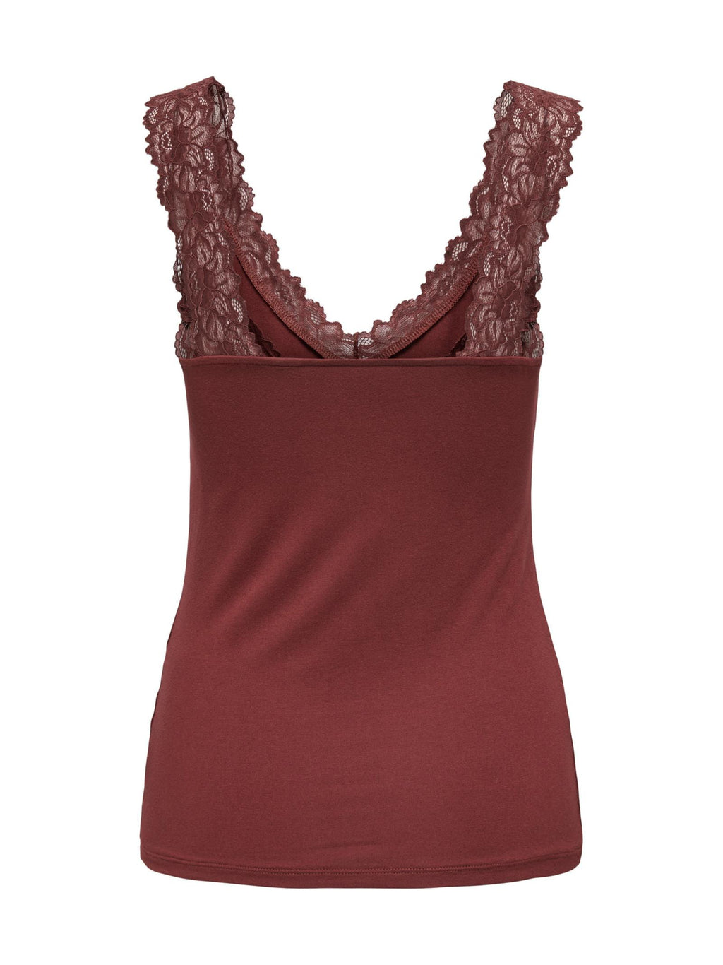 Top Only Bordeaux Free con pizzo 15367470 /Sable ONLY 