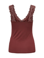 Top Only Bordeaux Free con pizzo 15367470 /Sable ONLY 