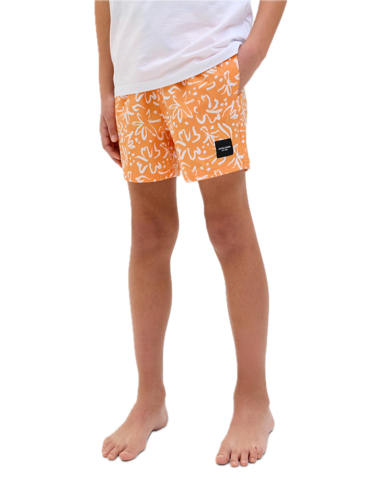 Costume Jack & Jones Maui Arancio da bambino 12273843 /Iceland Poppy JACK & JONES JUNIOR 