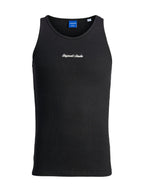 Canotta Jack & Jones Nero Ebro stampa 12284156 /Black JACK & JONES 