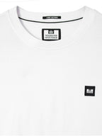 T-shirt Weekend Offender Bianco con patch BROOKLANDS BIANCO WEEKEND OFFENDER 
