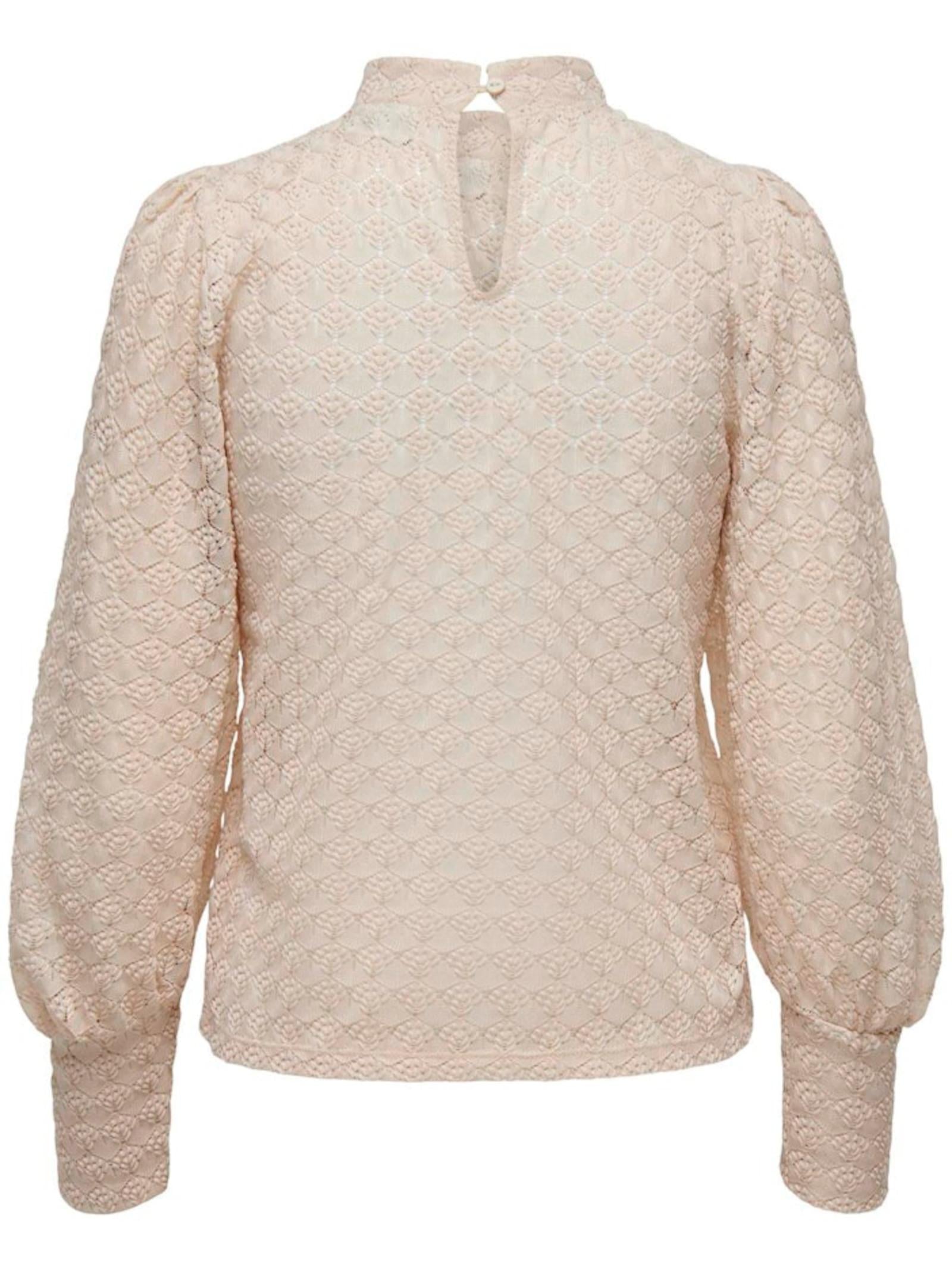 Blusa Jacqueline De Yong Bianco girocollo