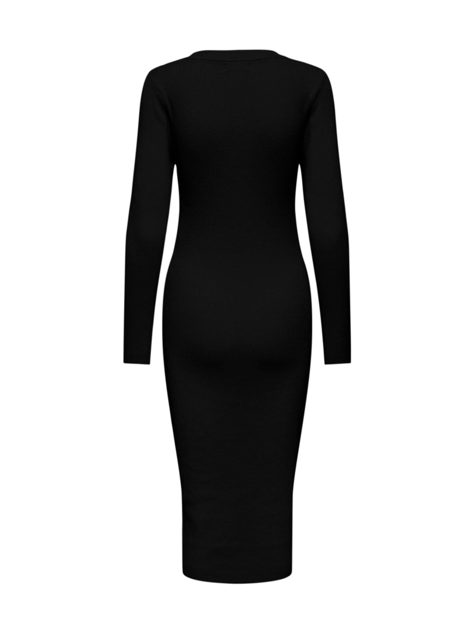 Abito Jacqueline De Yong Prime Nero lungo 15350886 /Black JDY 