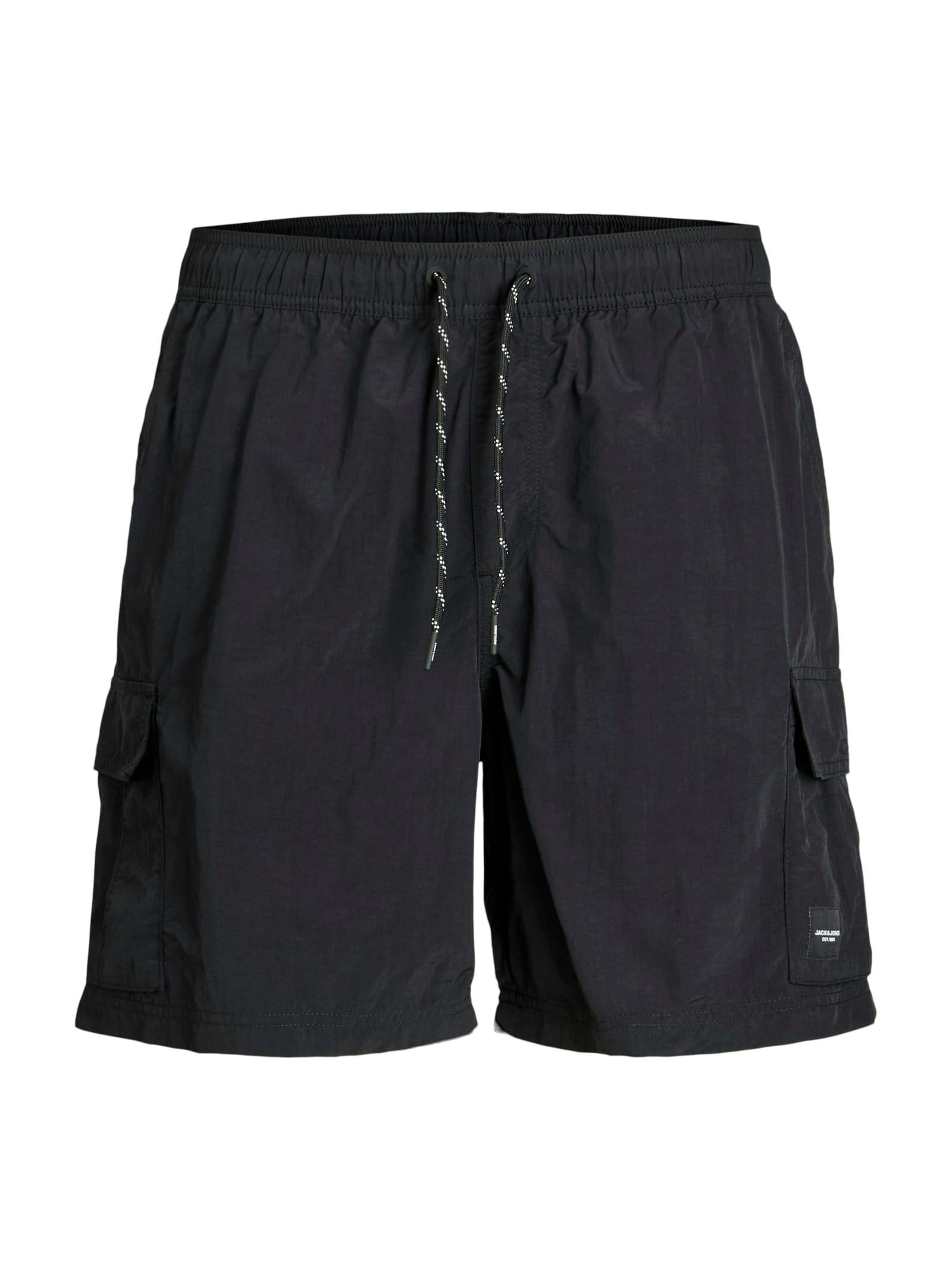 Costume Jack & Jones Naxos Nero con tasche cargo<BR/> 12272989 /Black JACK & JONES 