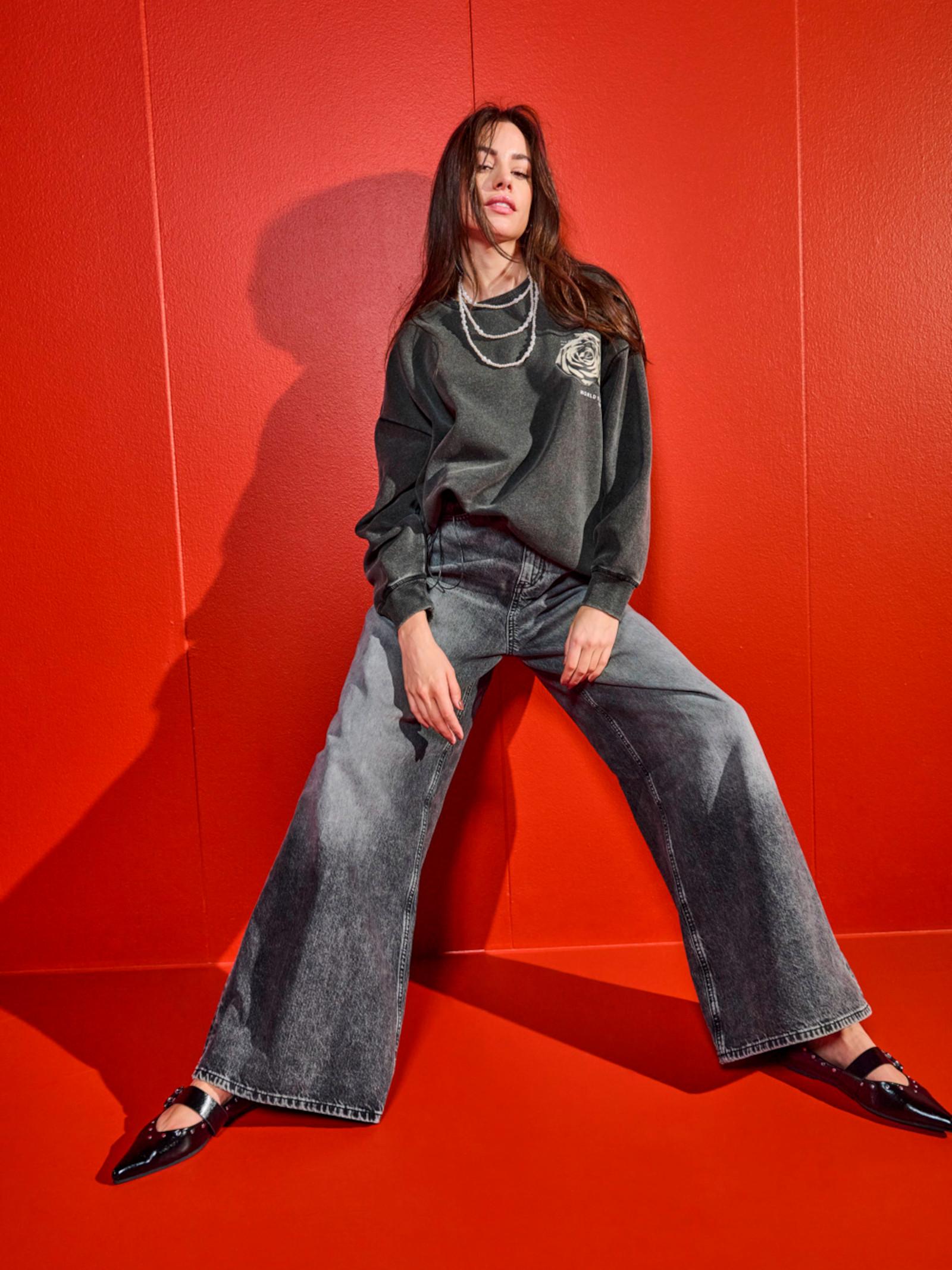 Jeans Only Camden Grigio Baggy 15357690 /Medium Grey Denim ONLY 