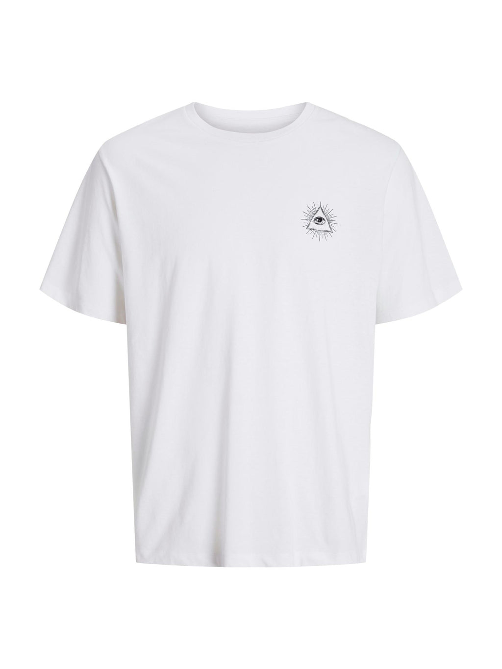 T-shirt Jack & Jones Jackie Bianco stampa 12271366 /White JACK & JONES 