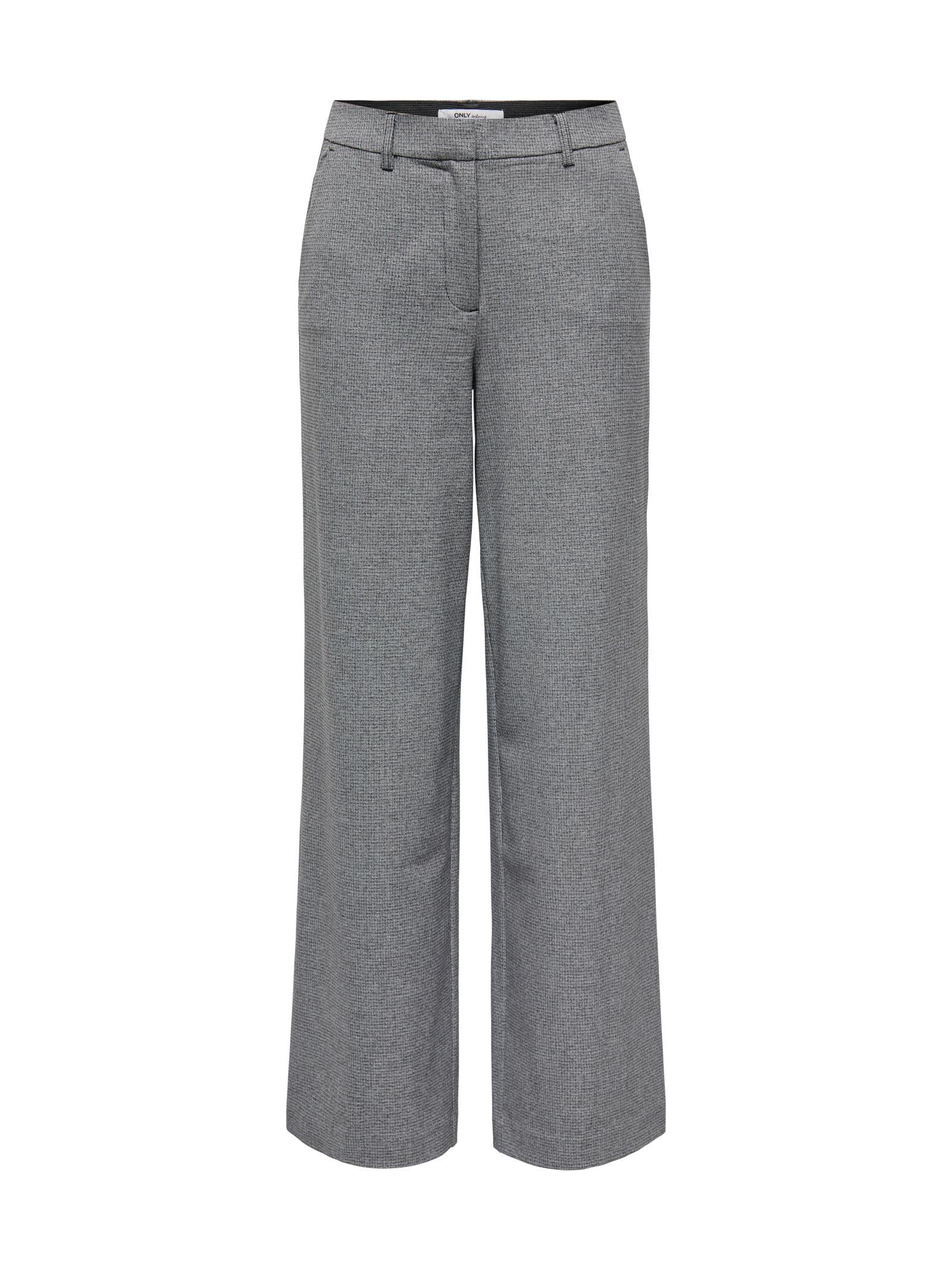 Pantalone Only Dell Grigio gamba larga 15351146 /Black ONLY 