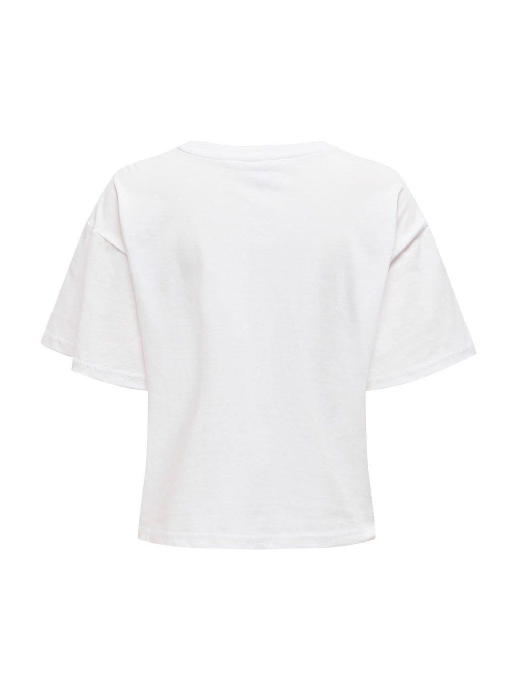 T-shirt Only Bianco Terza Cropped 15343834 /Bright White ONLY 