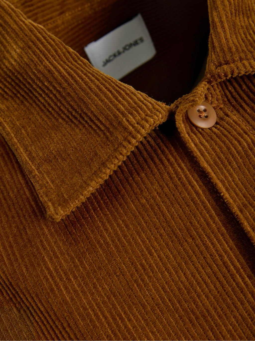 Camicia Jack & Jones Perfect Cammello a coste 12278825 /Monks Robe JACK & JONES 