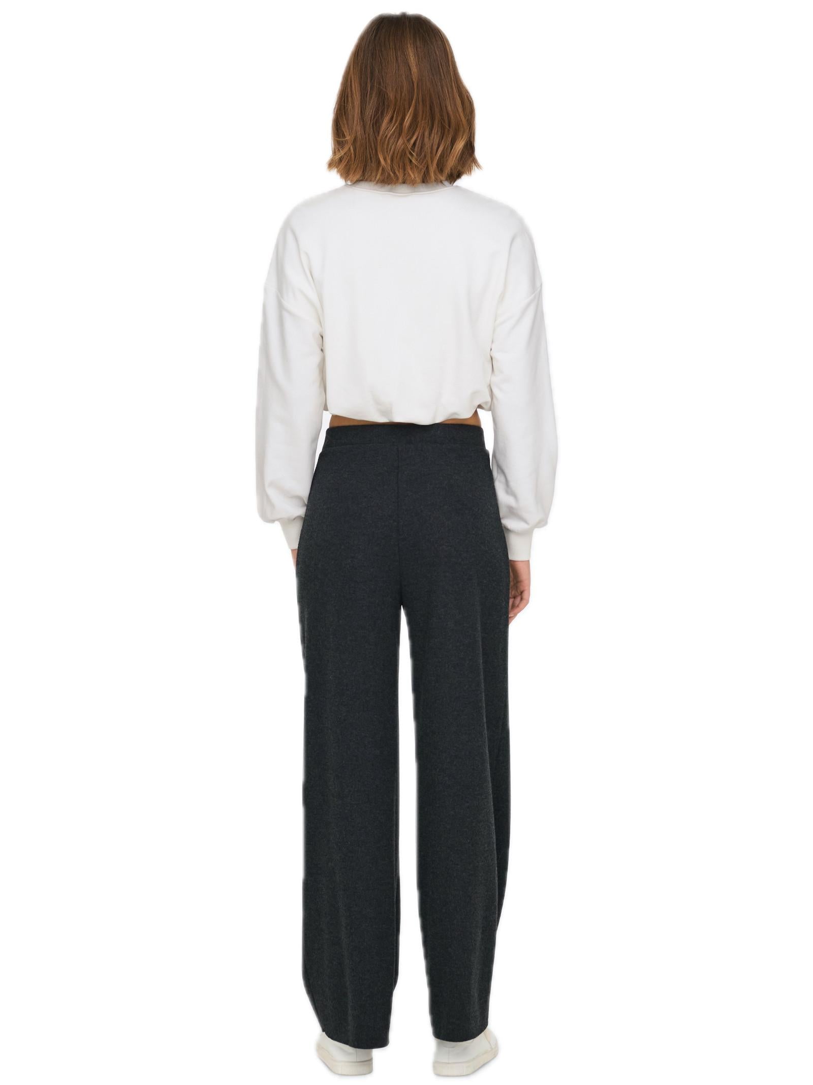 Felpa Only Bianco Bolette arricciata 15344633 /Cloud Dancer ONLY 