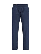 Pantalone Jack & Jones Kane Blu con coulisse in vita. 12248606 /Navy Blazer JACK & JONES 