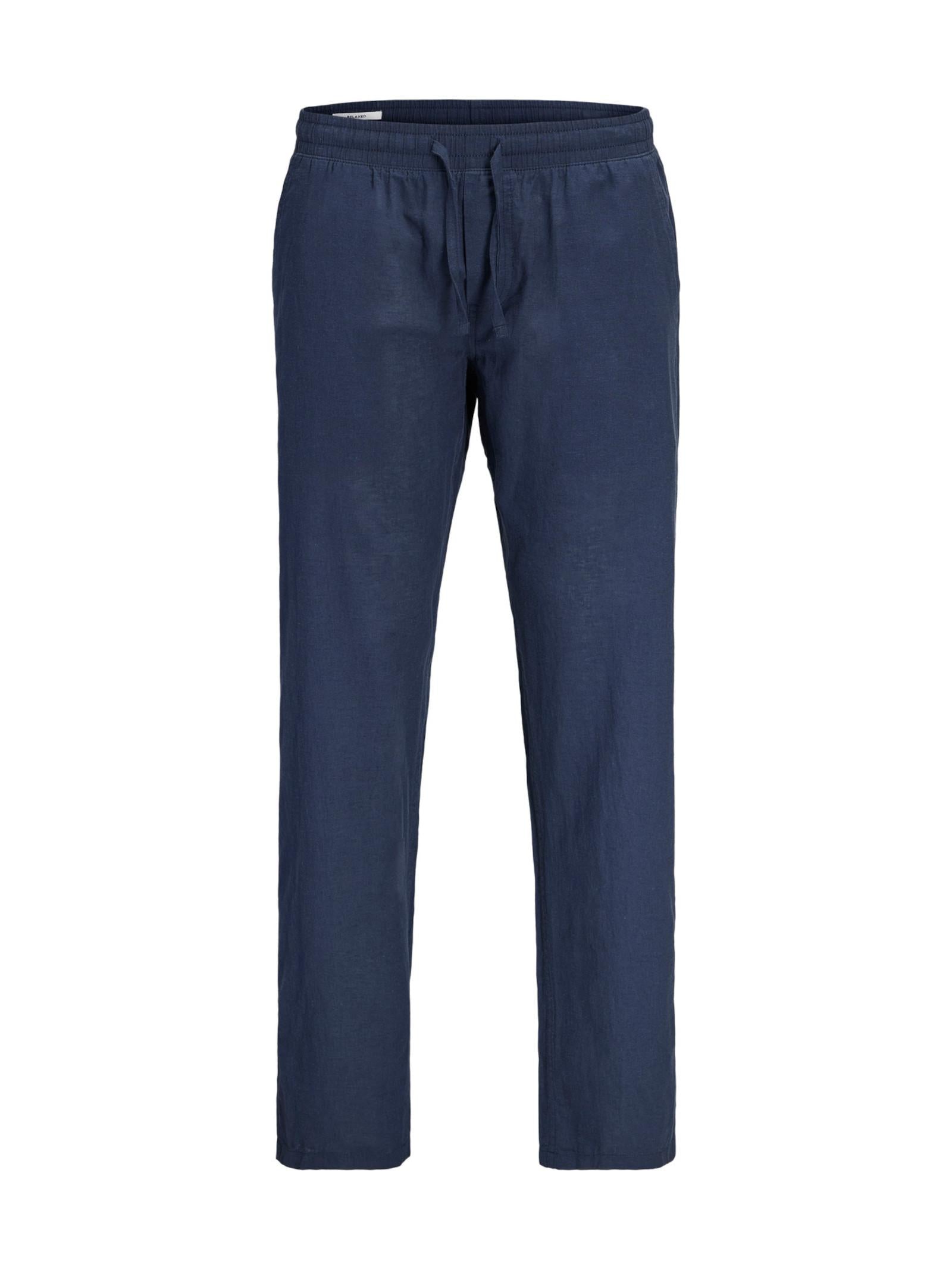Pantalone Jack & Jones Kane Blu con coulisse in vita. 12248606 /Navy Blazer JACK & JONES 