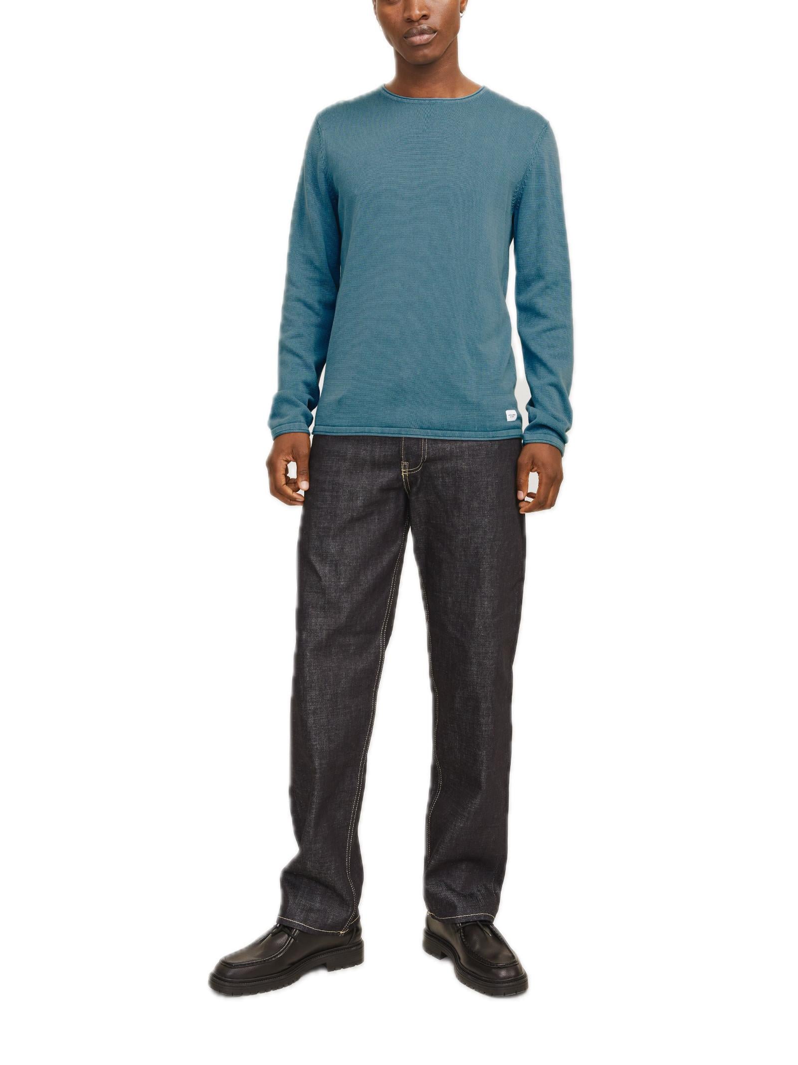 Maglia Jack & Jones Eleo Avio girocollo 12174001 /Oceanview JACK & JONES 