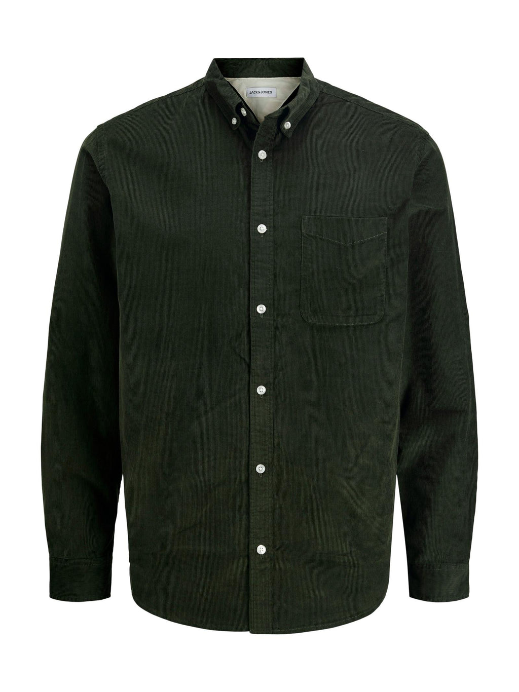 Camicia Jack & Jones Classic Verde a costine 12278967 /Rosin JACK & JONES 