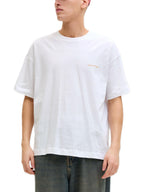 T-shirt Jack & Jones Bianco Graphic stampa 12290892 /Bright White JACK & JONES 