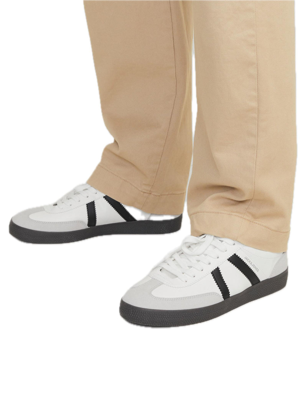 Sneaker Jack & Jones Bianco antracite Mambo 12257190 /Bright White JACK & JONES 