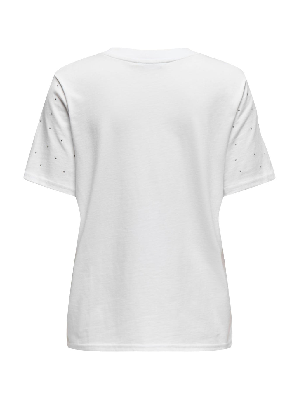 T-shirt Only Monia Bianco con glitter 15340939 /White ONLY 