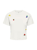 T-shirt Only Bianco Bella 15372233 /All. Cloud Dancer ONLY 