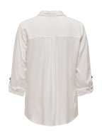 Camicia Only Yasmin Bianco con scollo a V 15281677 /Snow White ONLY 